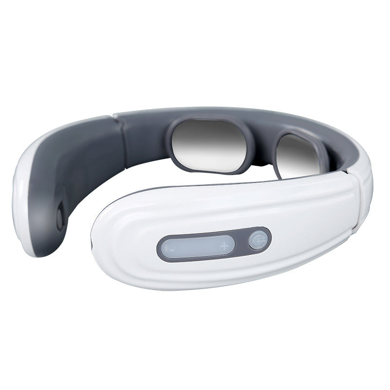 Appareil de massage cervical portable avec fonction chauffante et électrothérapie