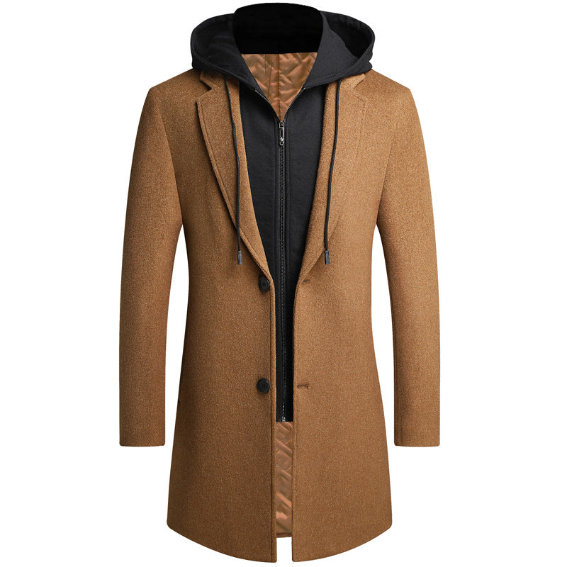 Manteau en laine pour homme