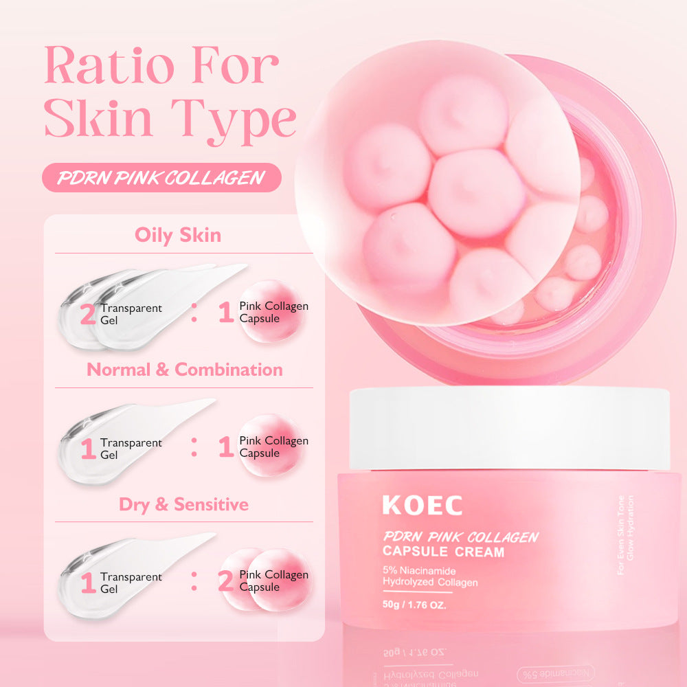 Crème comblante au collagène peptidique, crème pour le visage hydratante et nourrissante