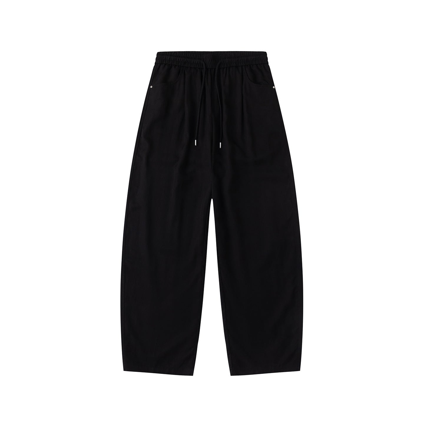 Pantalon décontracté fluide et lisse