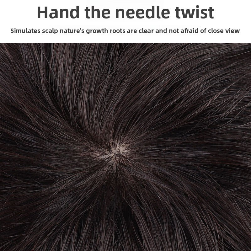 Perruque courte en cheveux humains naturels pour femmes