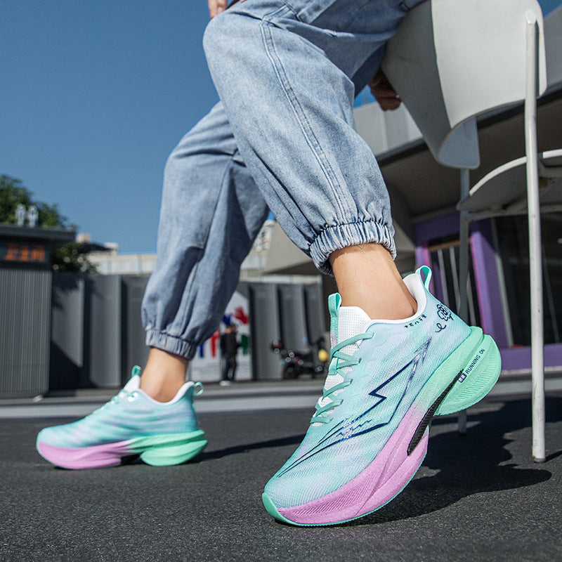 Chaussures de course à plaque en carbone