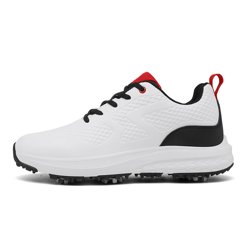 Chaussures de golf pour hommes à pointes amovibles, antidérapantes et résistantes à l'usure