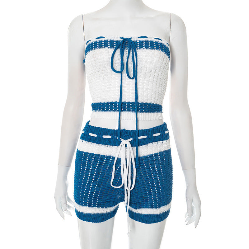Shorts à bustier