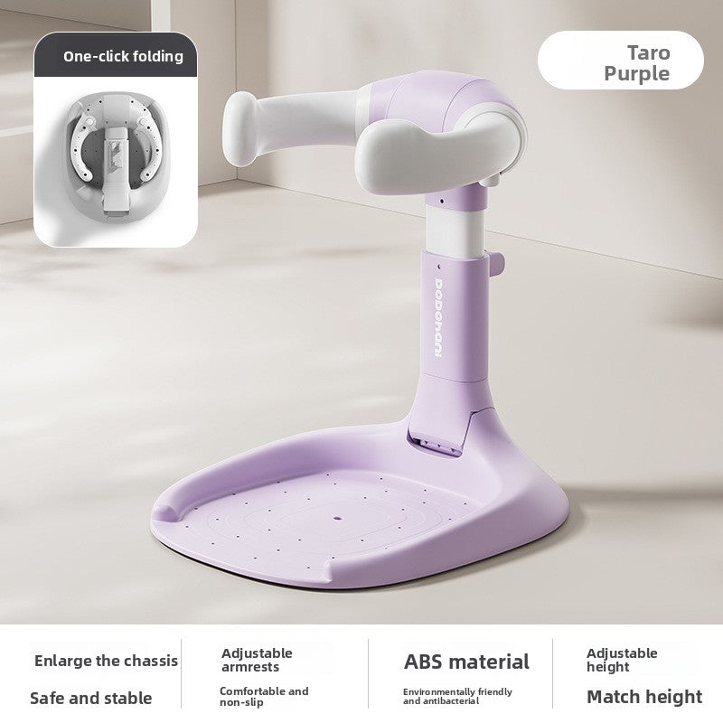 Étagère de bain pliable pour bébé avec base antidérapante