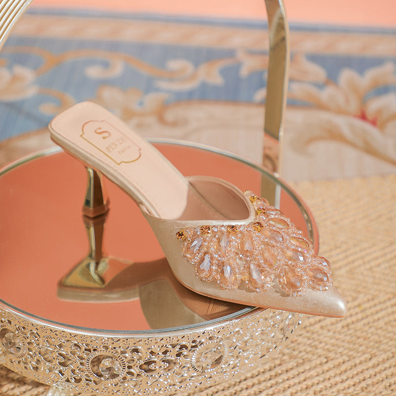 Chaussures :Sandales Baotou a talons hauts