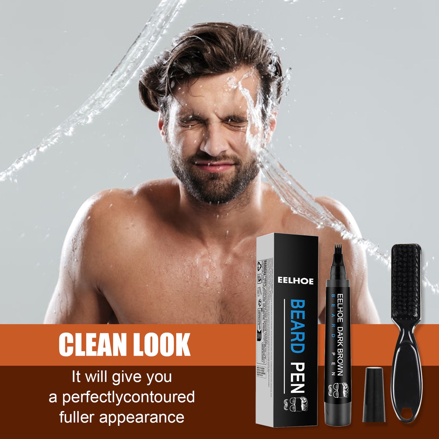 Kit de stylo à barbe pour hommes