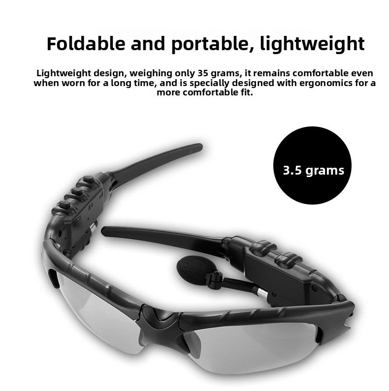 Lunettes Bluetooth de traduction IA intelligente avec appels audio
