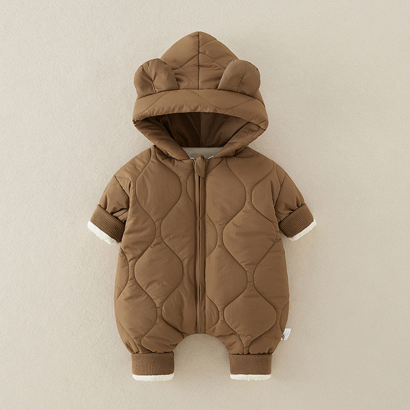 Combinaison d'hiver en coton pour bébé