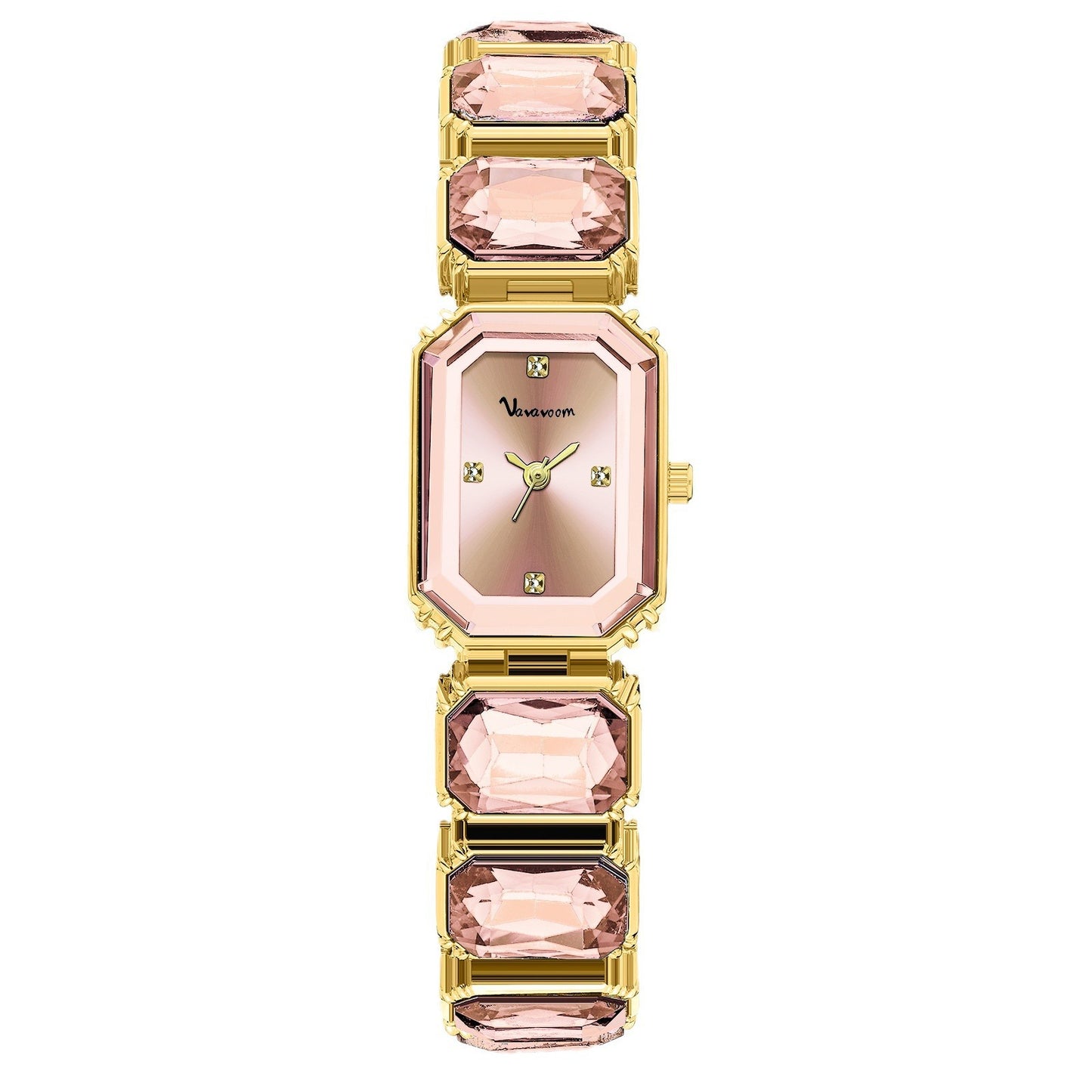 Montre pour femme en quartz à cadran carré