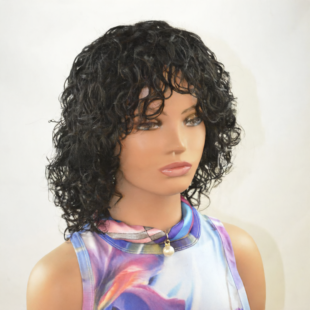 perruque en cheveux humains