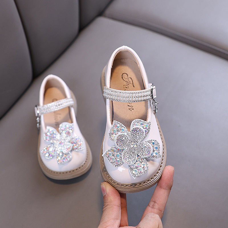Chaussures habillées princesse diamant pour filles