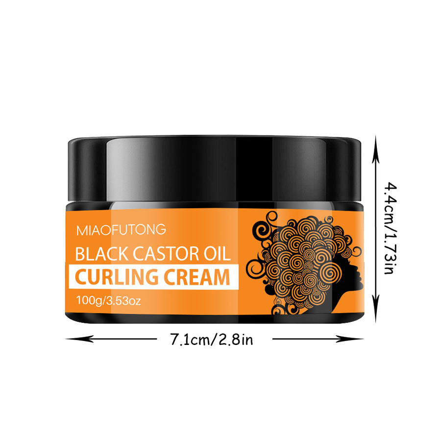 Crème Définissante de Boucles Élastiques pour Cheveux Naturellement Rebondissants