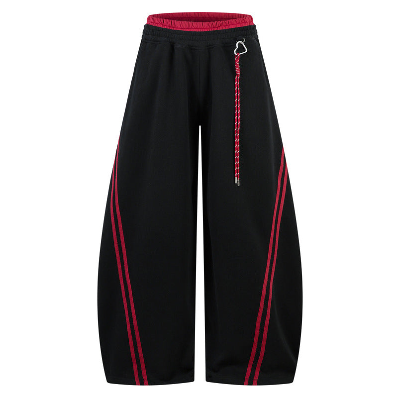 Pantalon de survêtement rayé vintage