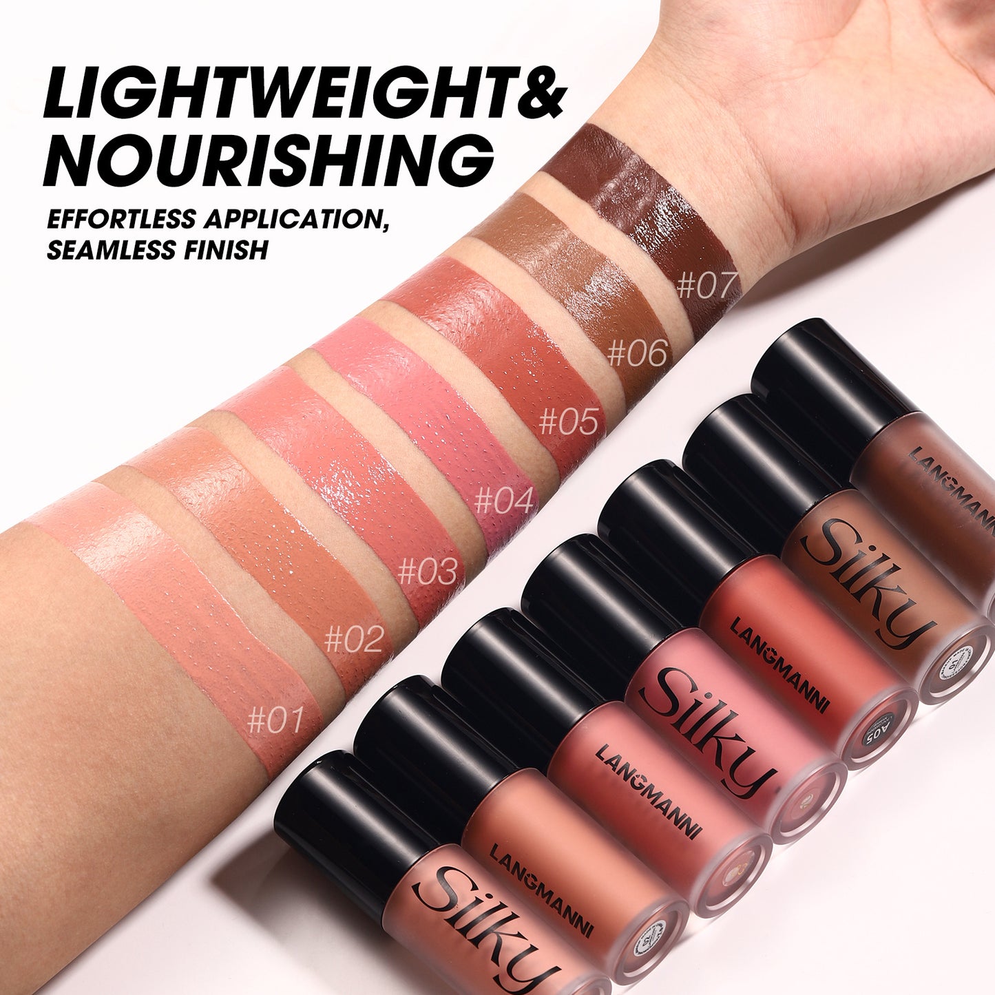 Blush liquide soyeux Langmanni