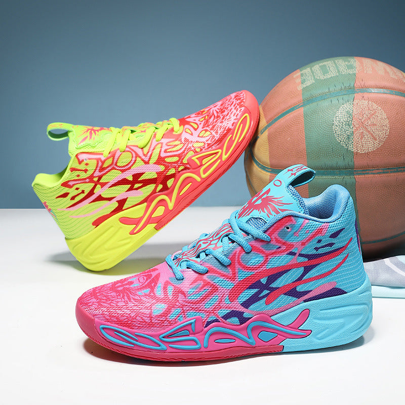 Baskets de mode colorées