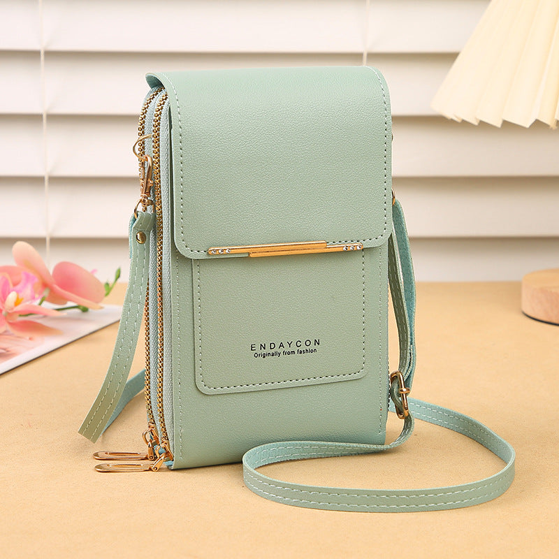 Sac bandoulière tactile pour téléphone