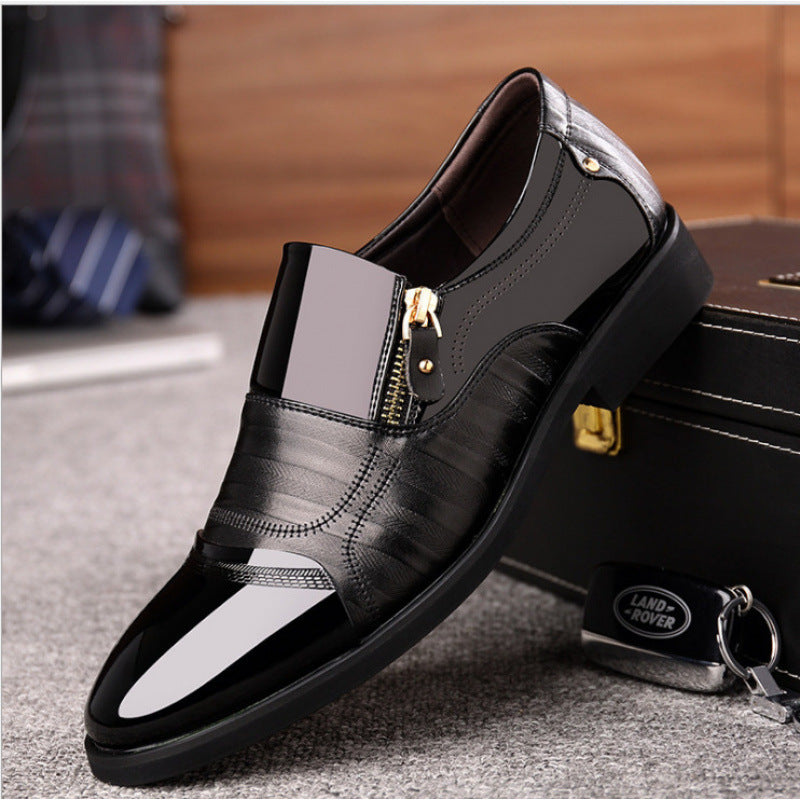 Mocassins en cuir décontractés de style britannique pour hommes