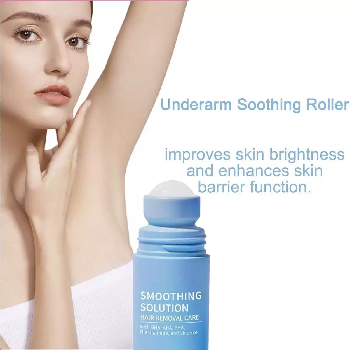 Serum apaisant pour l'epilation