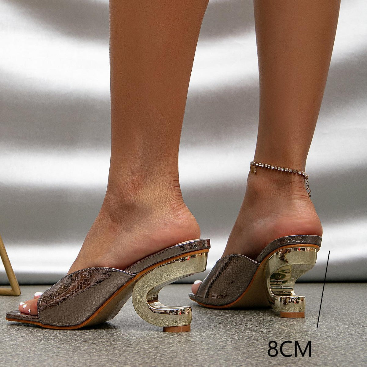 Sandales à talons hauts pour femme