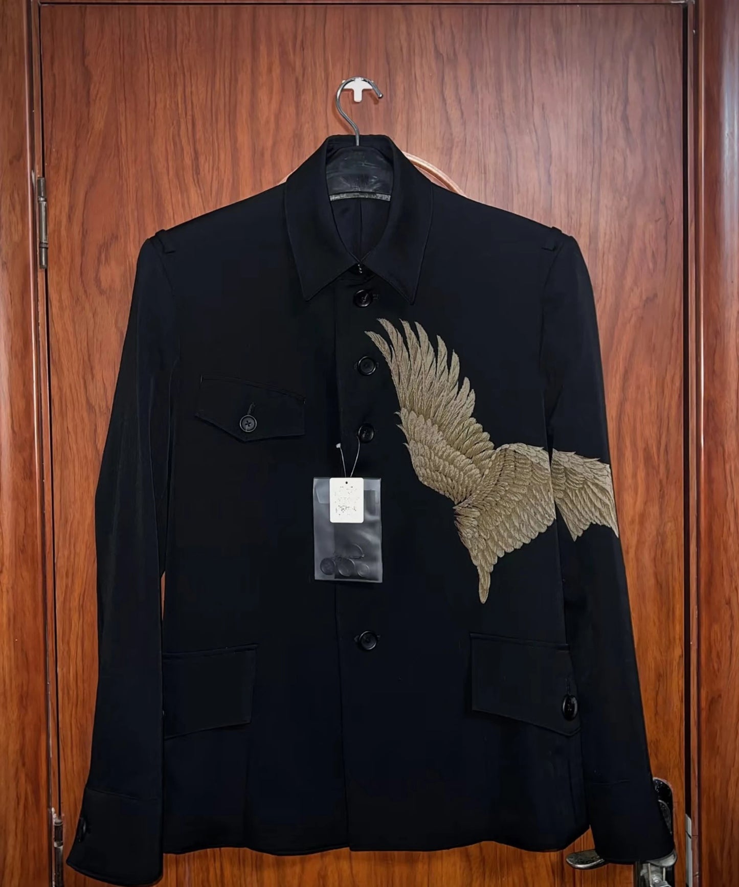 Veste Teinte Décolorée Style Sombre