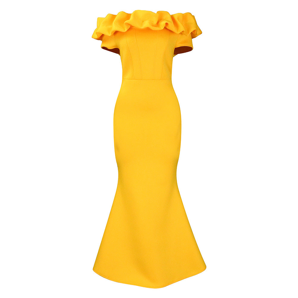 Habit :Robe de soirée sirène pour femme