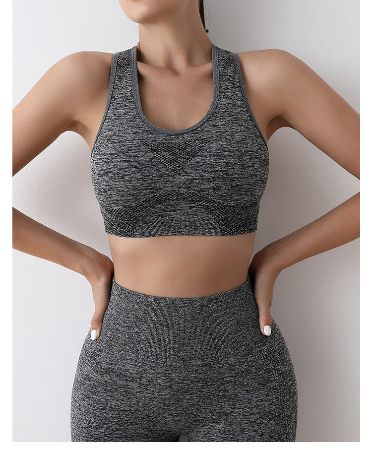 Gilet de yoga de sport hautement élastique et respirant