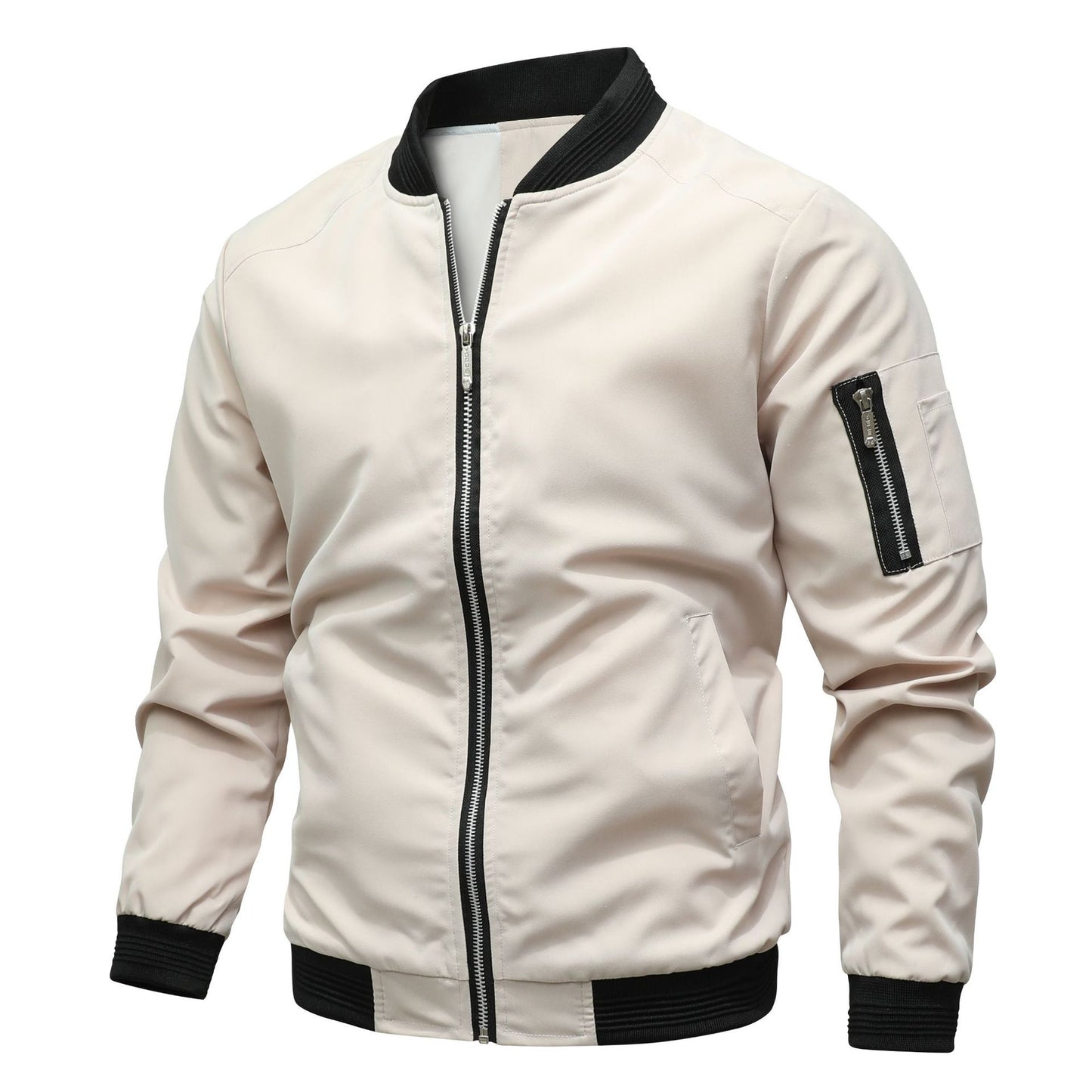 Veste de baseball homme coupe slim