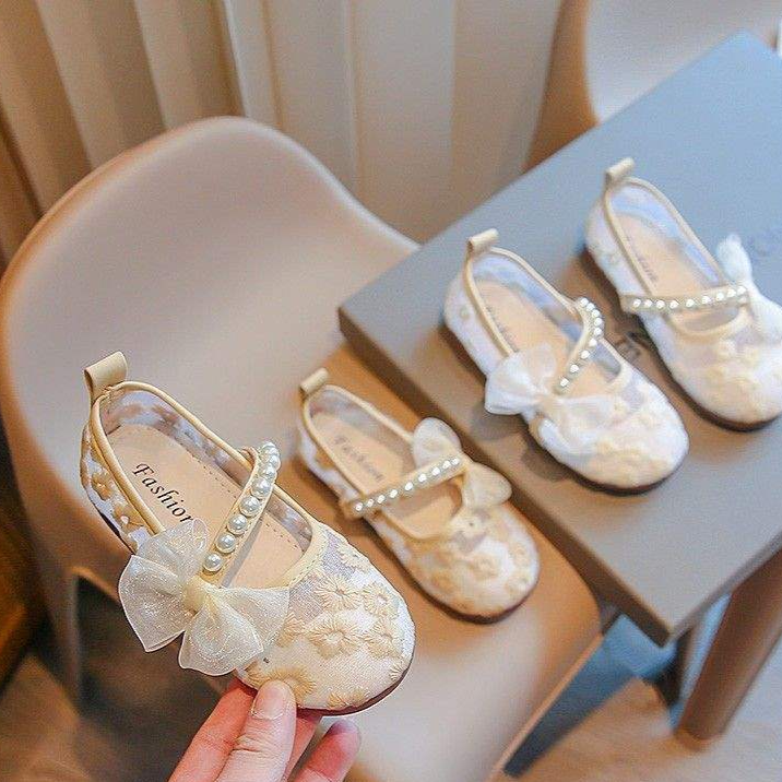 Sandales à perles pour filles Chaussures de danse