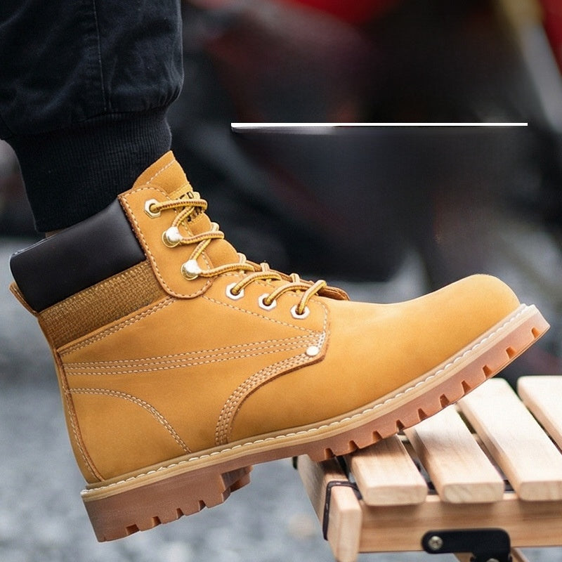 Bottes de travail de sécurité à bout en acier