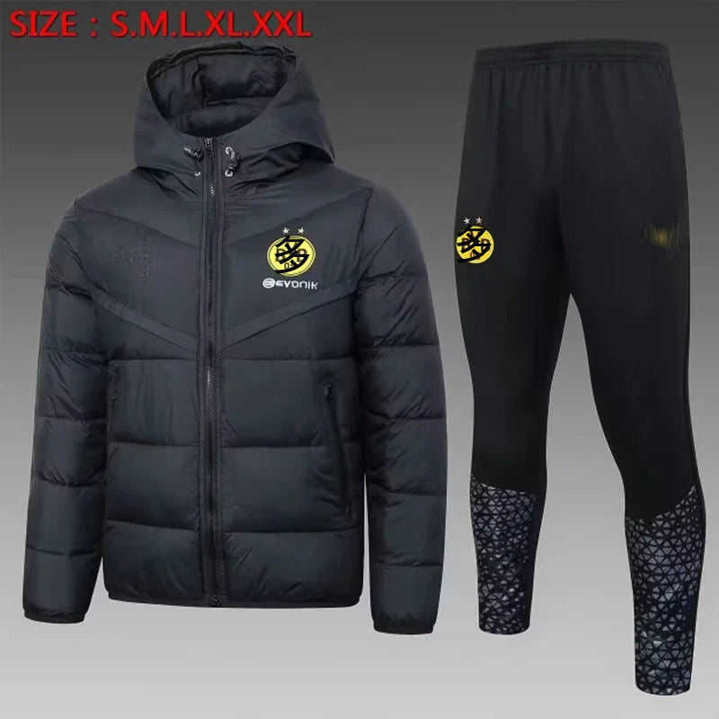 Manteau d'hiver uniforme d'entraînement de football