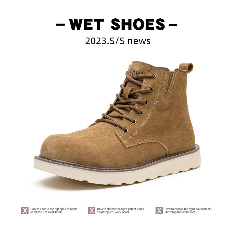 Bottes de travail rétro pour hommes