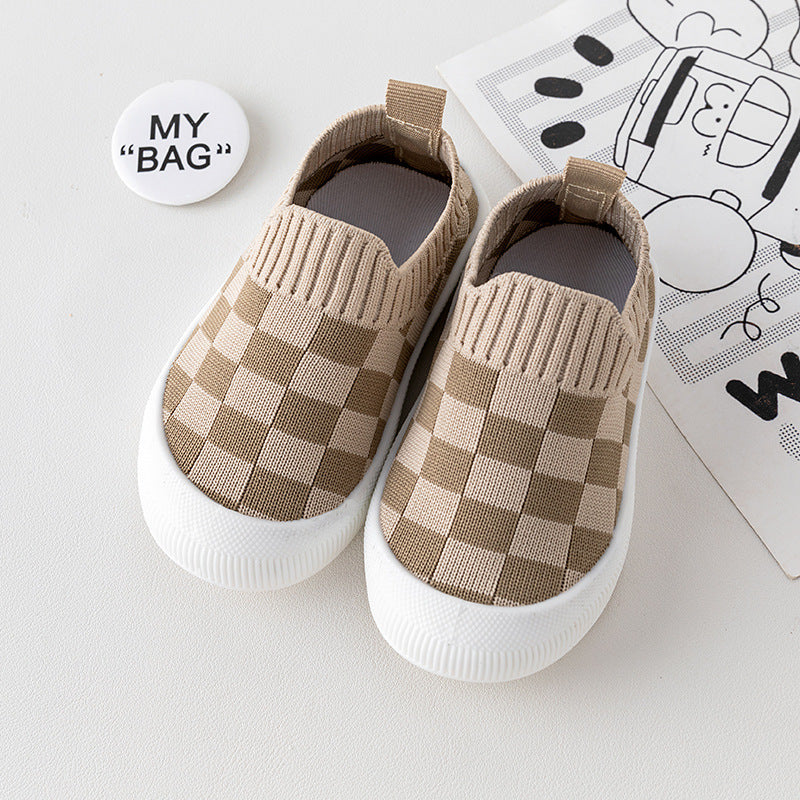 Chaussures pour tout-petits à semelle souple et respirante