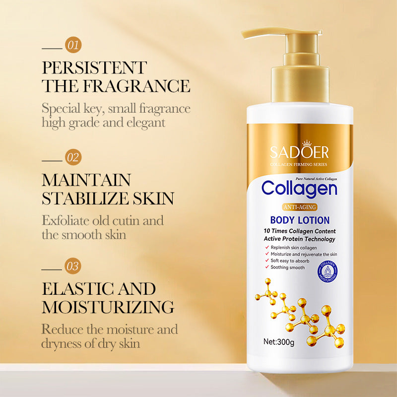 Lotion corporelle hydratante au collagène Sadoer