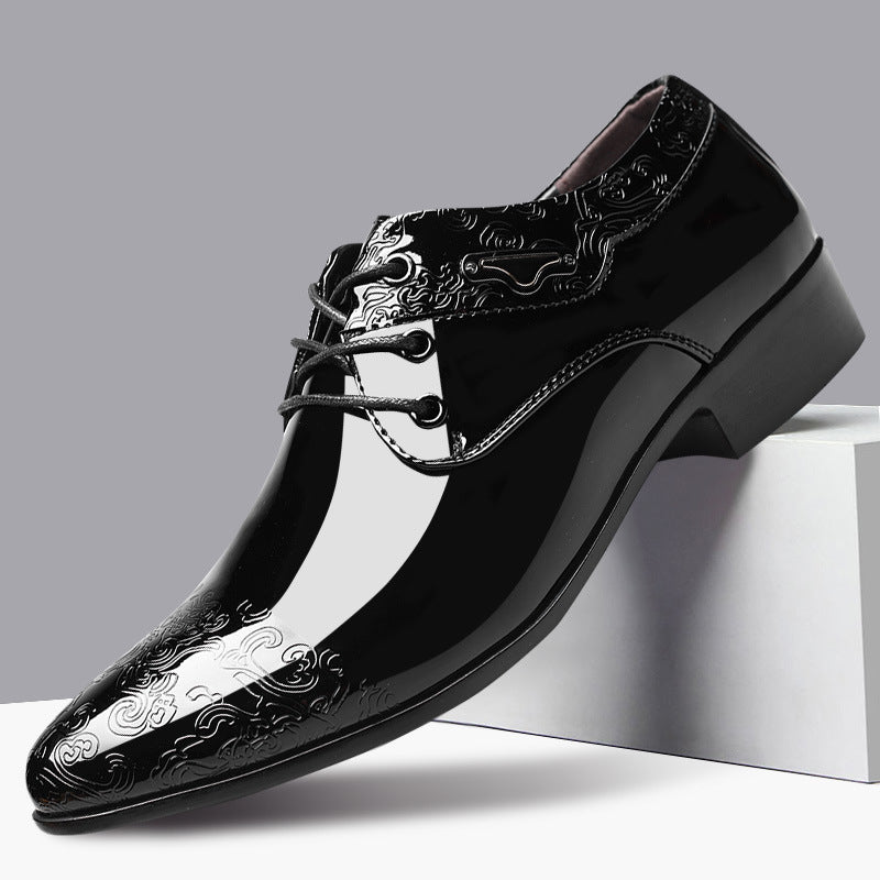 Mocassins en cuir décontractés de style britannique pour hommes