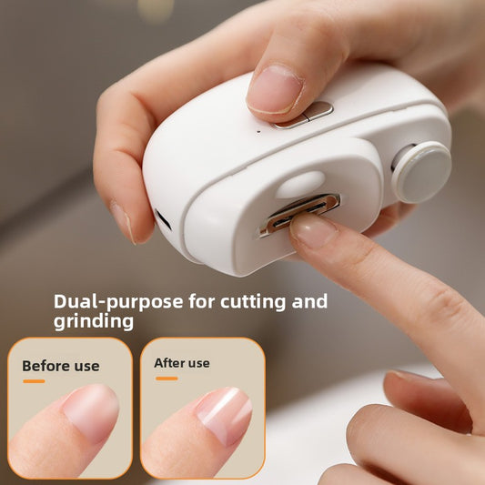 Meuleuse à ongles électrique rechargeable avec polisseuse