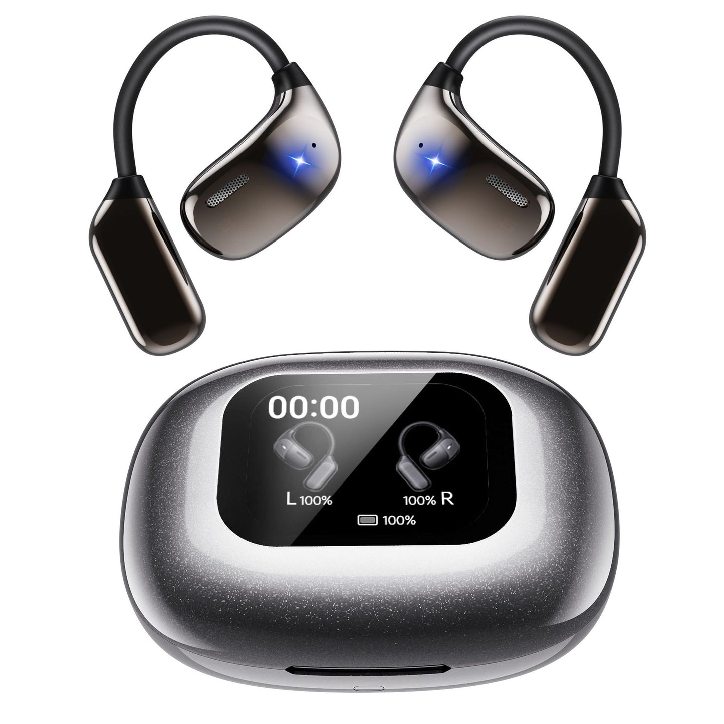 Écouteurs Bluetooth sans fil à oreilles libres