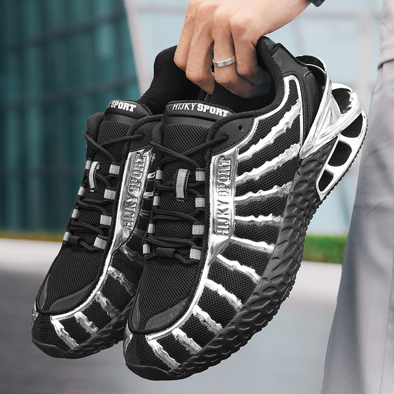 Chaussures respirantes à maille qui augmentent la taille