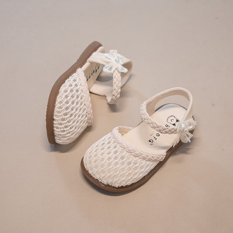 Sandales en maille tressée pour enfants