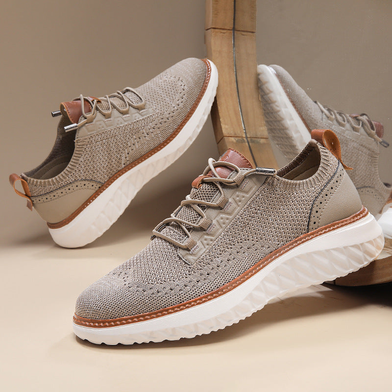 Mocassins en maille respirante pour hommes