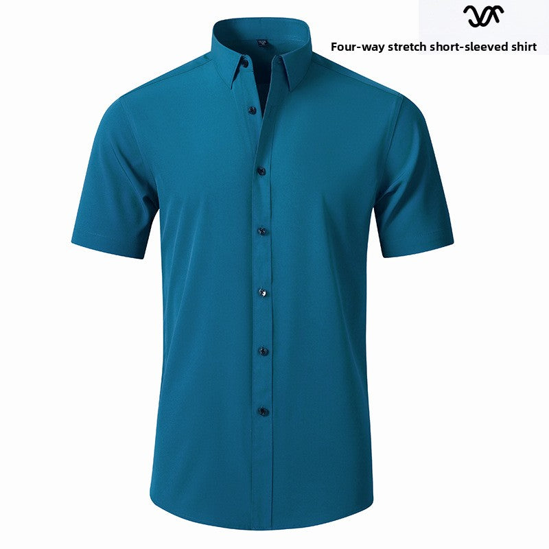 Chemise à manches courtes pour hommes