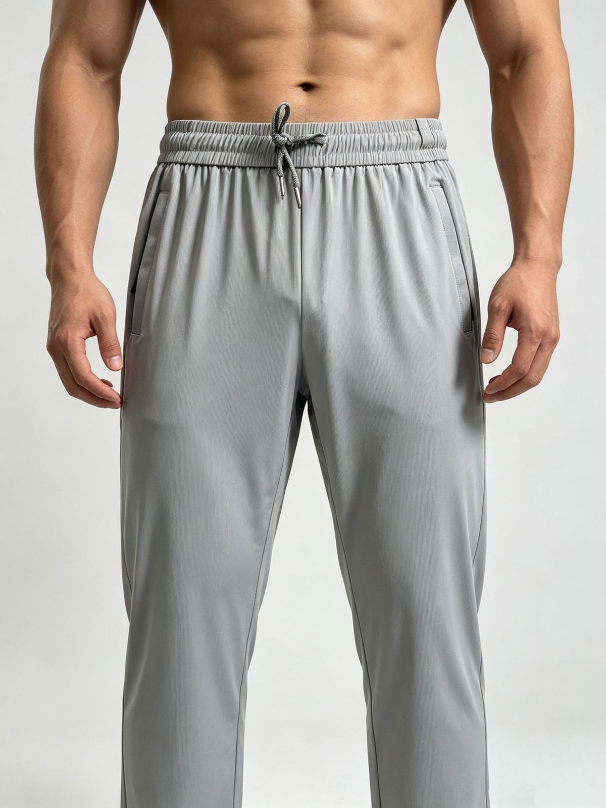 Pantalon d'été en soie glacée