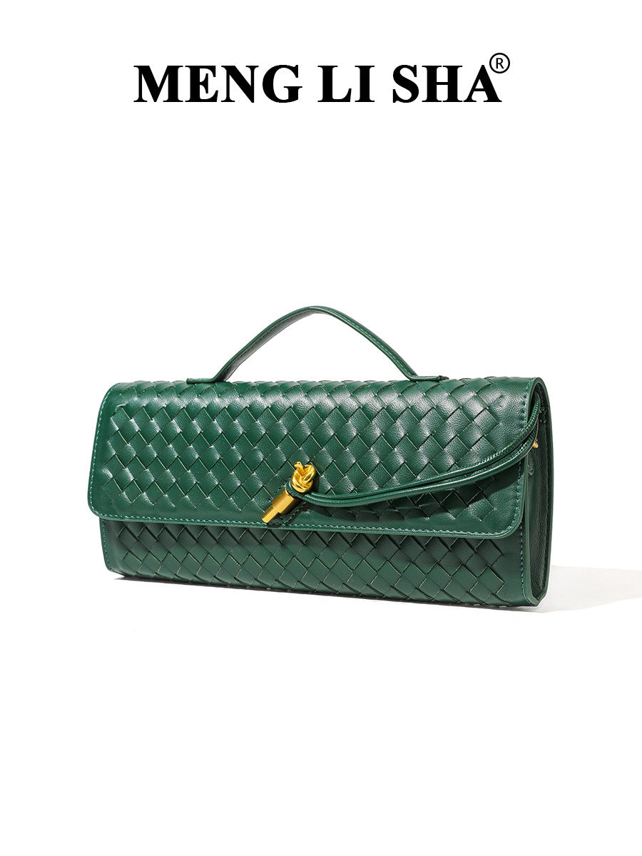 Sac à main tissé pour femme, sac bandoulière
