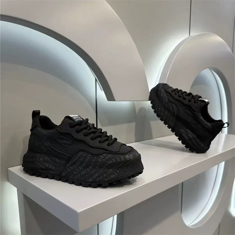 Chaussures décontractées pour hommes qui augmentent la taille de style papa