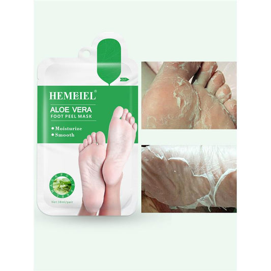 Masque exfoliant hydratant pour les pieds, éliminant les peaux mortes