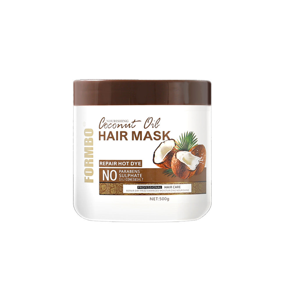Après-shampoing à l'huile de coco Shampooing lissant