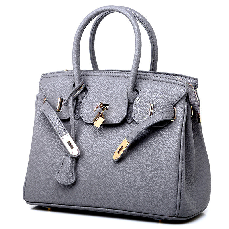 Sac à main tendance pour femme en cuir grainé