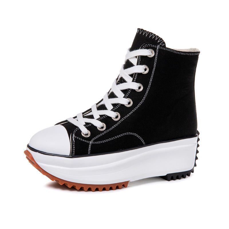 Chaussures à semelles épaisses rehaussantes