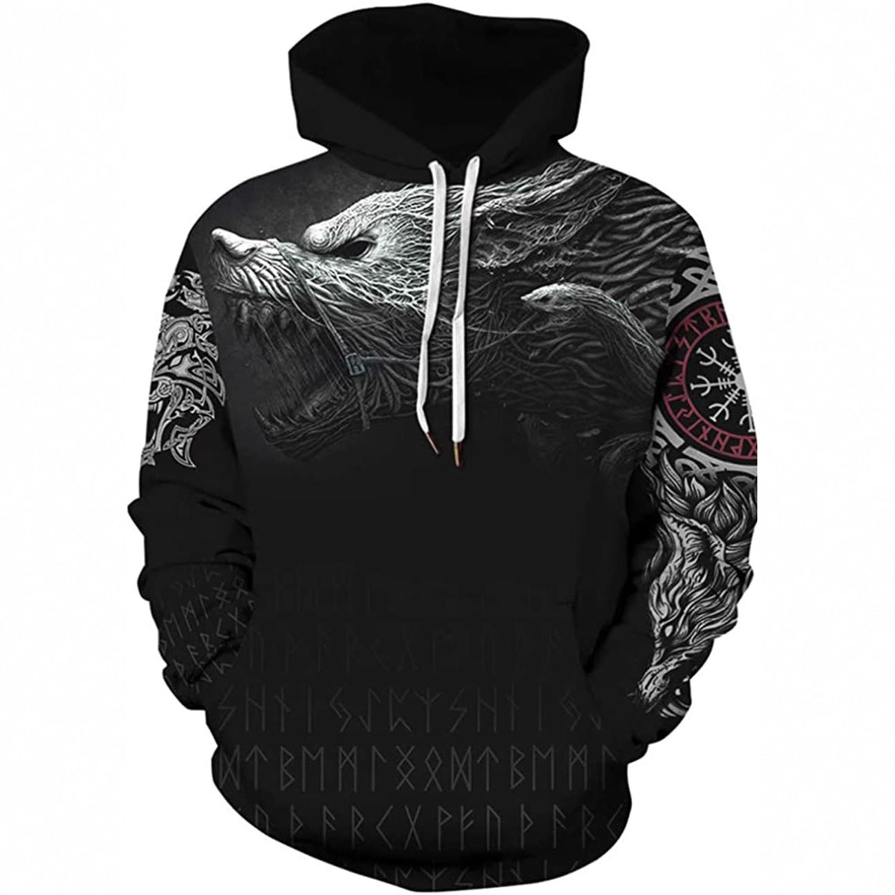Sweat à capuche imprimé 3D