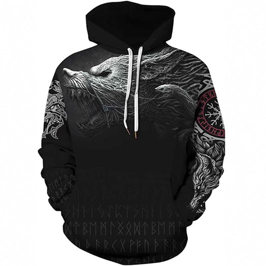 Sweat à capuche imprimé 3D